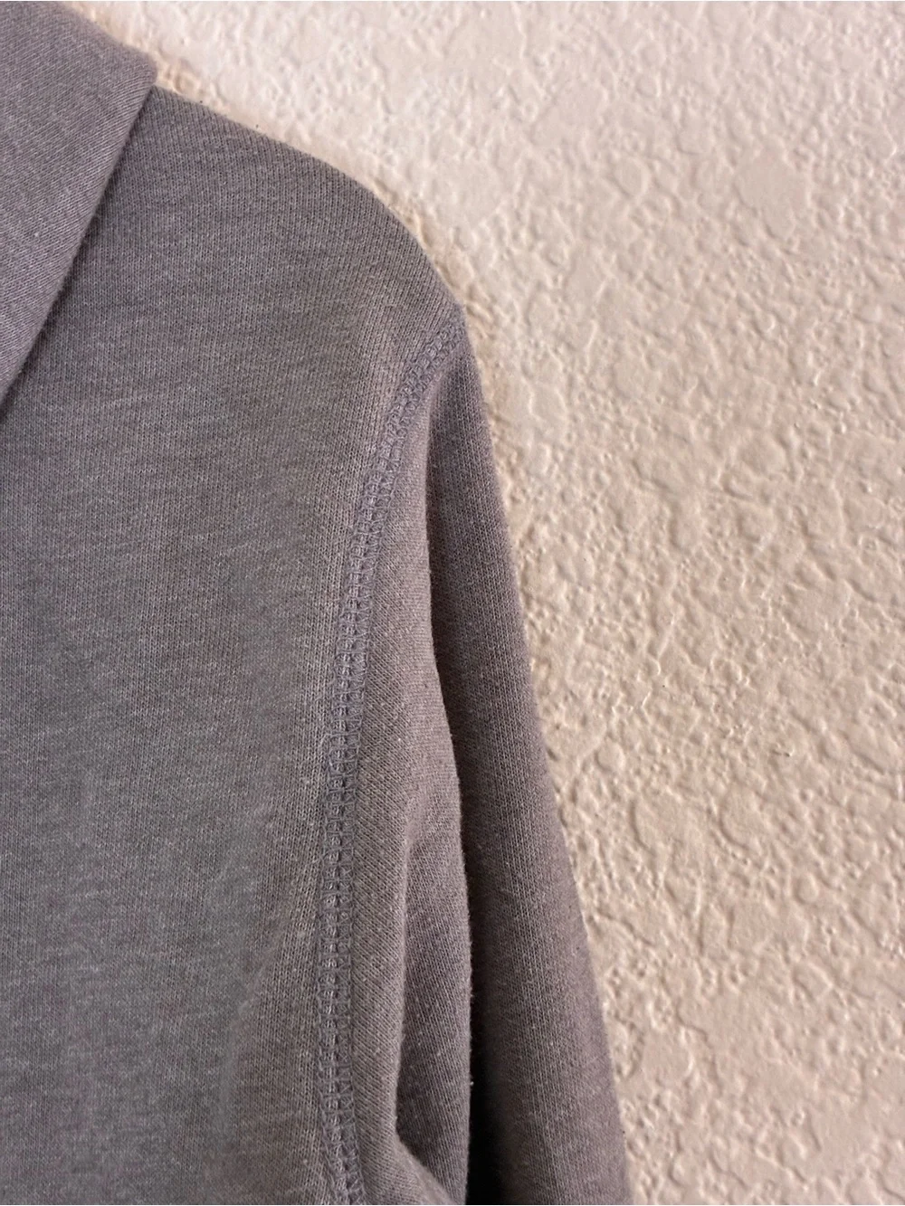 The North Face | Gray cotton blend kangaroo pocket hoodie sweatshirt men’s small